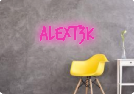 Custom text: ALEXT3K